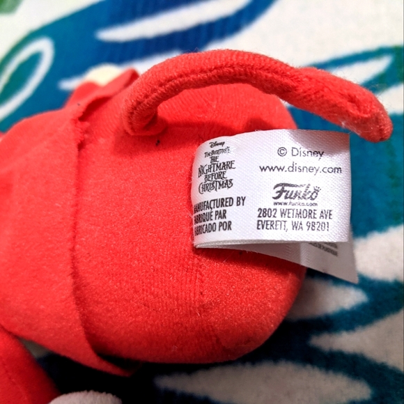 🎃👻 Funko Disney Nightmare Before Christmas Lock Barrel Plush Stuffy Halloween - Picture 4 of 5